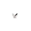 Pendentif papillon en or blanc pavé de diamants