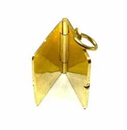 Pendentif passeport or jaune