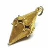 Pendentif pendule en or jaune