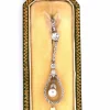Pendentif perle et diamant antique