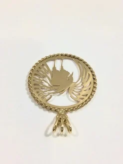 Pendentif Phénix Or Rose