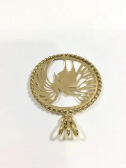 Pendentif Phénix Or Rose