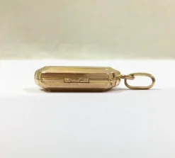 Pendentif Photo Or Rose