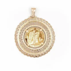Pendentif Pièce Or jaune
