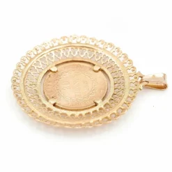 Pendentif Pièce Or jaune