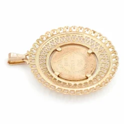 Pendentif Pièce Or jaune