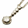 Pendentif platine diamants 1920
