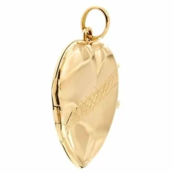 Pendentif porte-photo en forme de cœur ouvrable