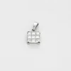 Pendentif Princesse 9 diamants
