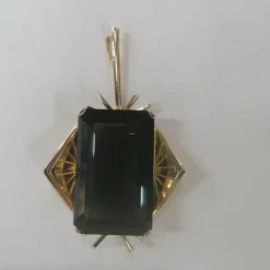 Pendentif Quartz Fumé