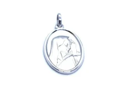Pendentif Religieux Or blanc