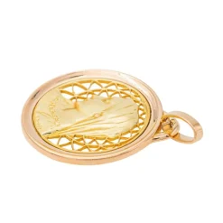 Pendentif Religieux Or jaune, Or rose