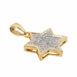 Pendentif Religieux Or jaune Diamant