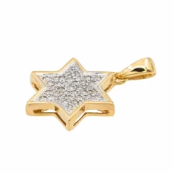 Pendentif Religieux Or jaune Diamant