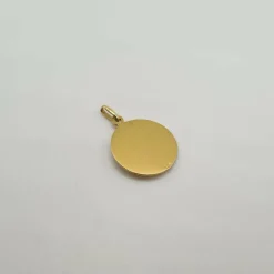 Pendentif religieux or jaune 18 carats