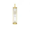 Pendentif Sablier - Or, Verre, Sable