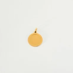 Pendentif Sainte Sylvie or jaune