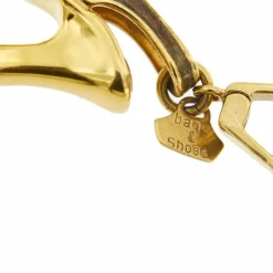 Pendentif sandale à talon Or jaune Email