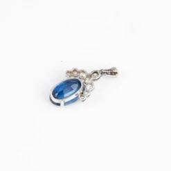 Pendentif Saphir Diamants