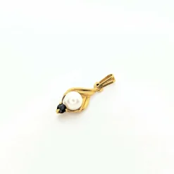 Pendentif Saphir Perle