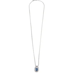 Pendentif, saphir,diamants
