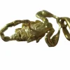 Pendentif Scorpion or sculpté zodiaque