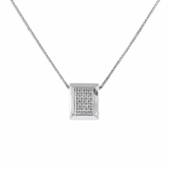 Pendentif sur chaîne Diamants