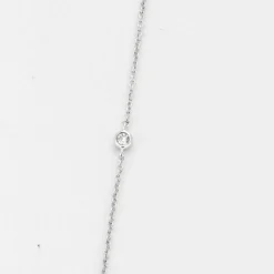 Pendentif sur chaîne Saphir Diamants