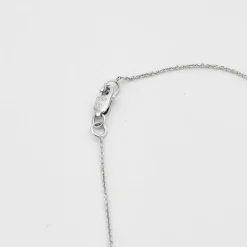 Pendentif sur chaîne Saphir Diamants