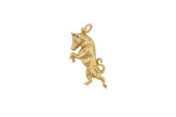 Pendentif Taureau en or jaune