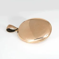 Pendentif étoile du Nord victorien antique en émail bleu et diamant en or rose 14 carats