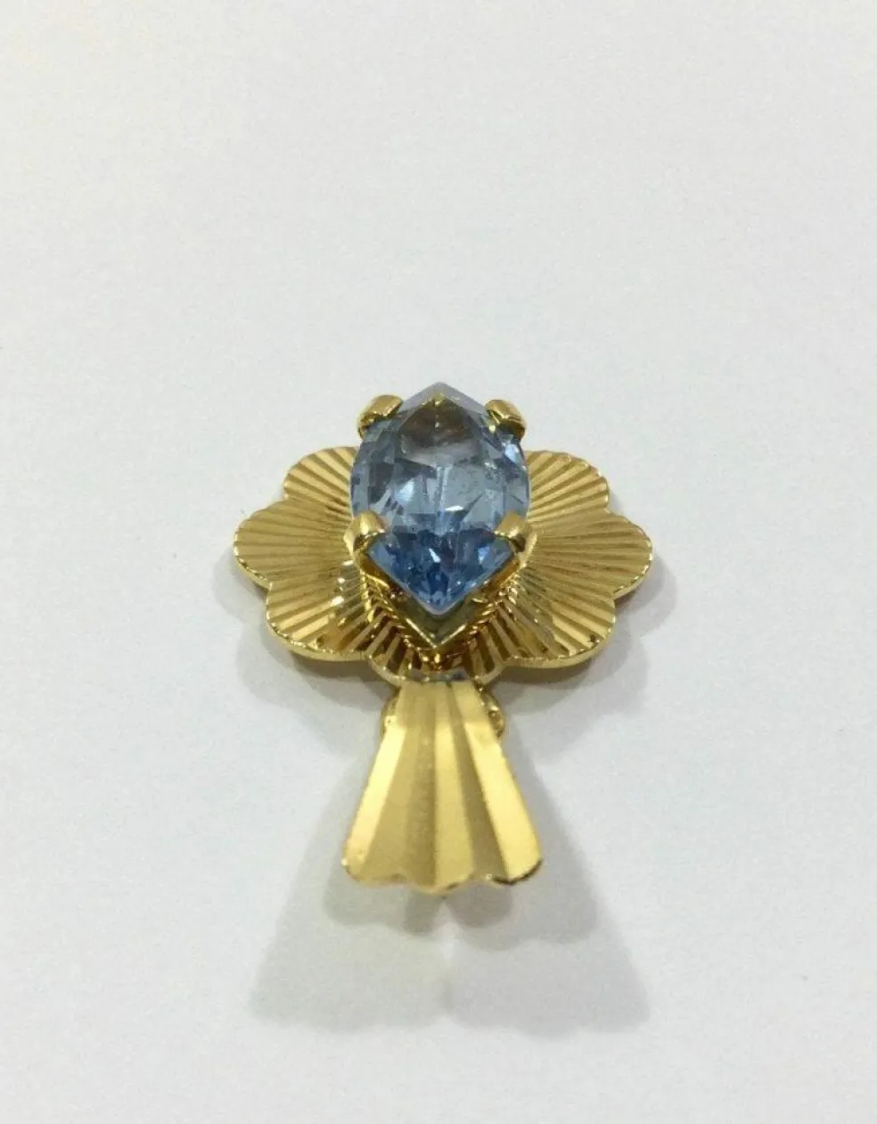 Pendentif Topaze Bleue
