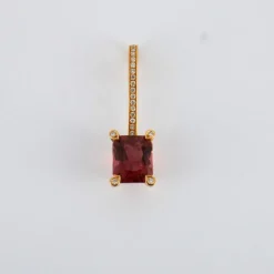 Pendentif Tourmaline Rose