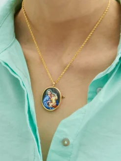 Pendentif Vierge à l'Enfant