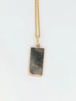 Pendentif vintage en or jaune