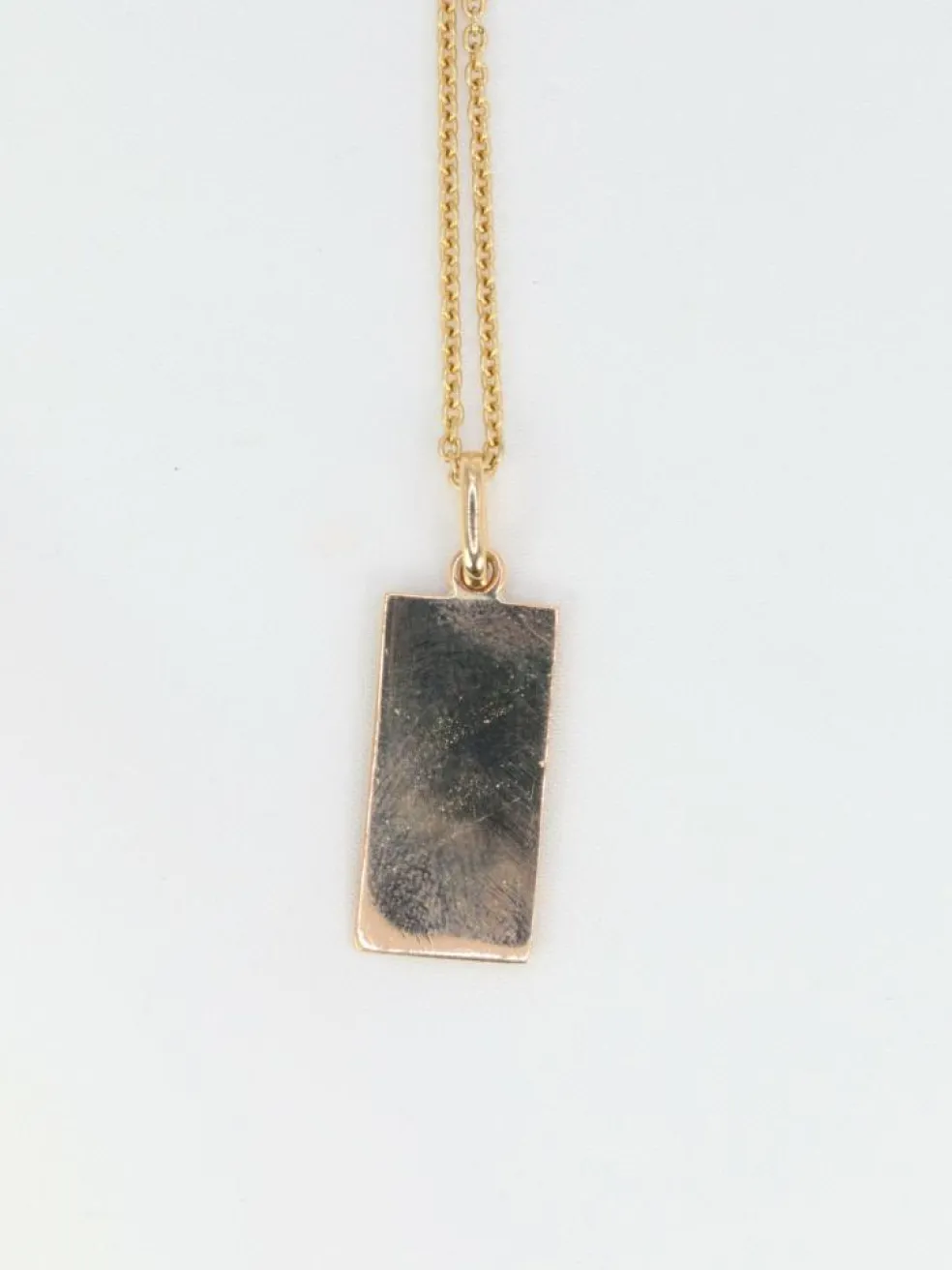 Pendentif vintage en or jaune
