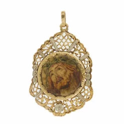 Pendentif visage du Christ