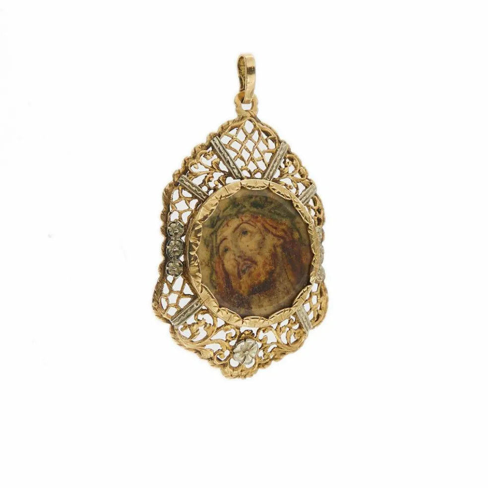Pendentif visage du Christ