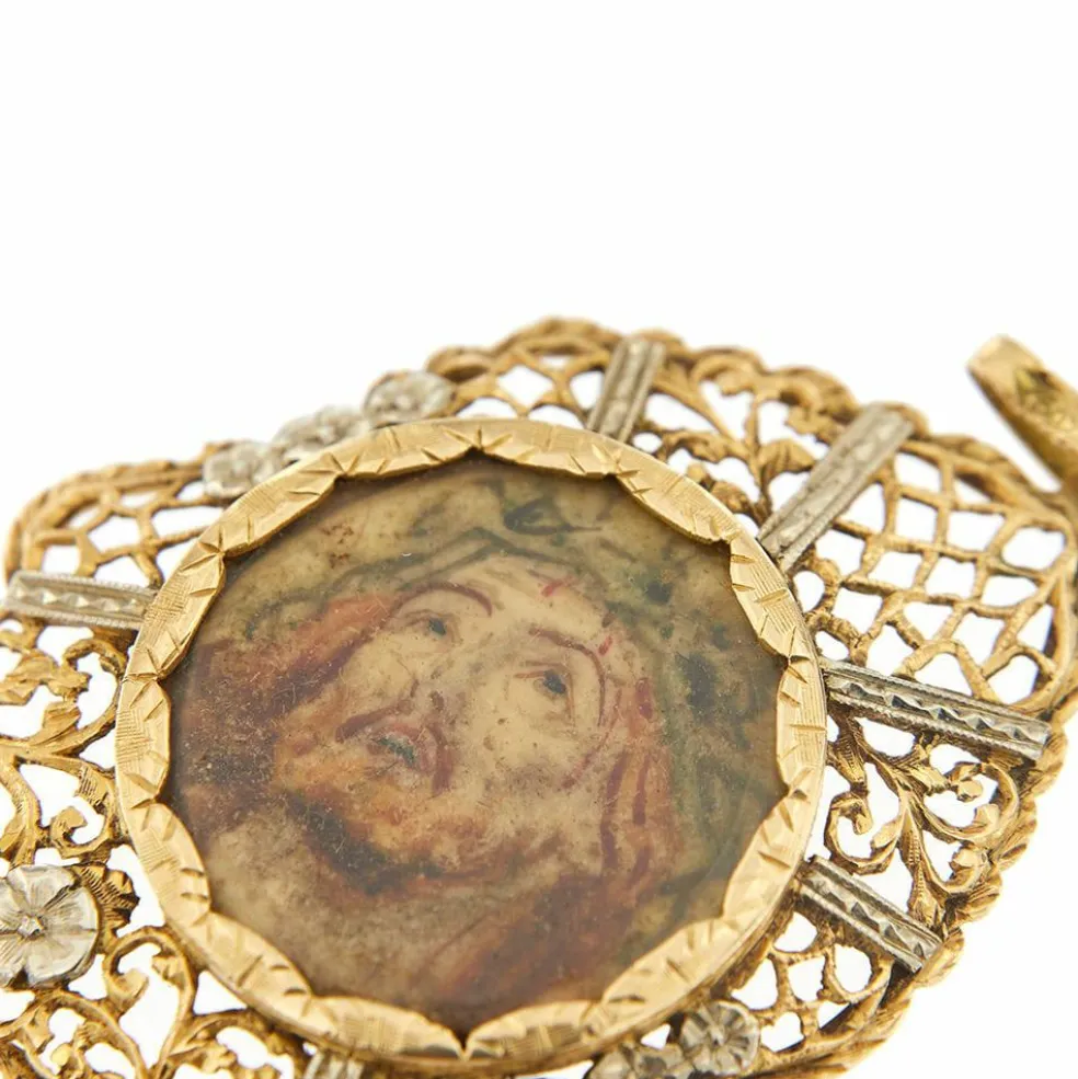 Pendentif visage du Christ
