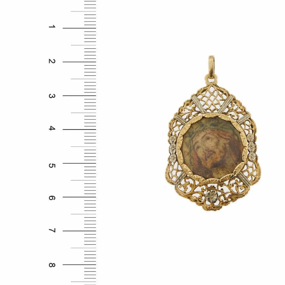 Pendentif visage du Christ