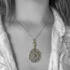Pendentif XIXe siècle diamants taille rose
