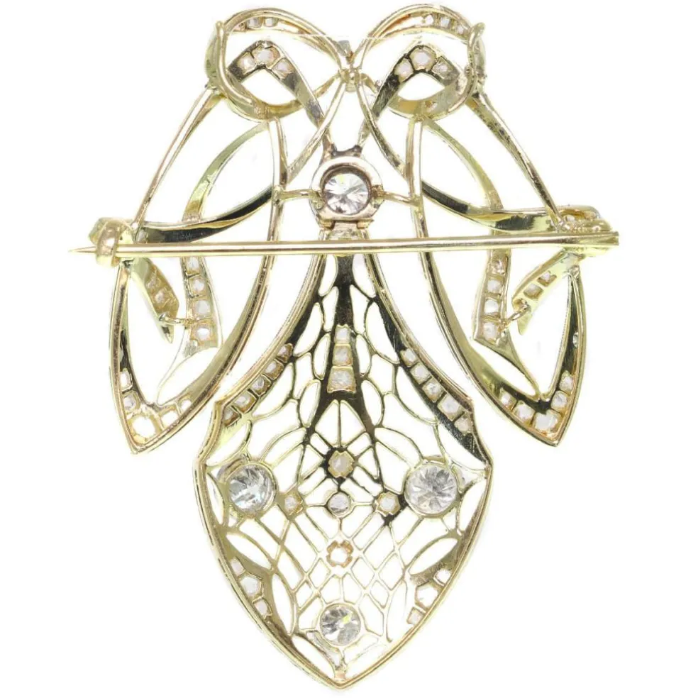 Pendentif/broche en diamant