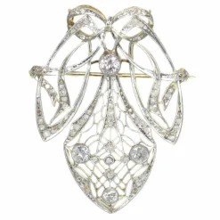 Pendentif/broche en diamant