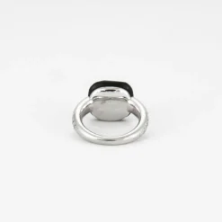 POMELLATO - CAPRI - Bague or gris, Jais et diamants