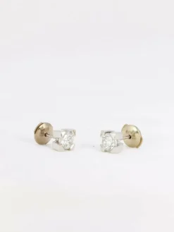 Puces d’oreilles diamants