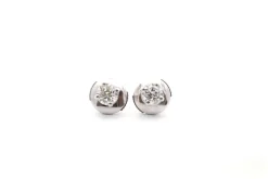 Puces d’oreilles diamants en or