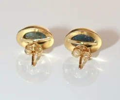 Puces d'oreilles Opales noires