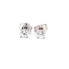 Puces d'oreilles Or Blanc Diamants
