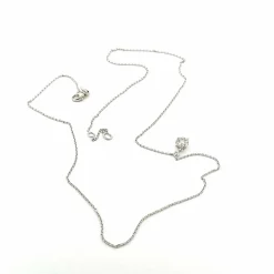 Ras de cou or blanc diamants