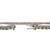 Rivière de diamants naturels or blanc 18 carats